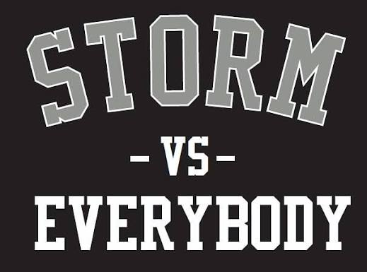 Storm versus everybody graphic